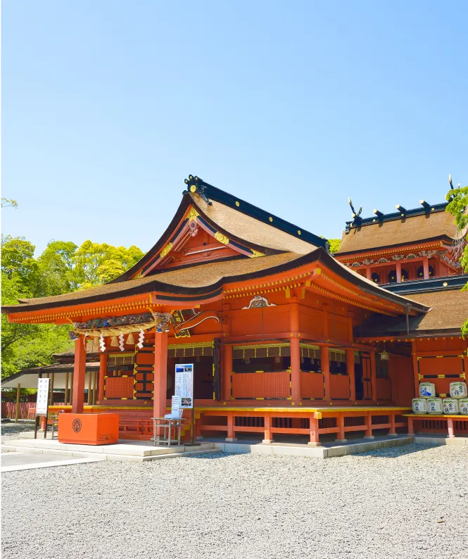 神社の外観